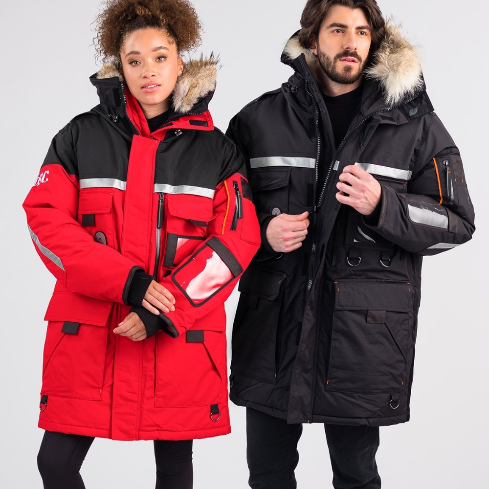 Large Men's Mission Outdoor Survival Canada Coat